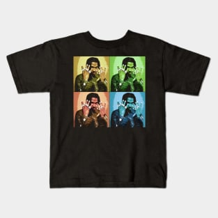 Urban Echoes Ensemble Lil's Streetwise Swagger on Display Kids T-Shirt